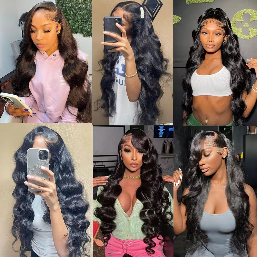 6x4 Raw Hair Transparent Lace Front Pre-Plucked Bleached Knots - By Hive