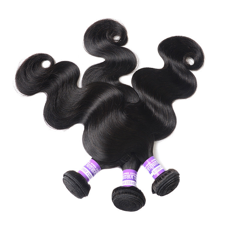 Brazilian Body Wave Human Hair Bundles with closure - By Hive