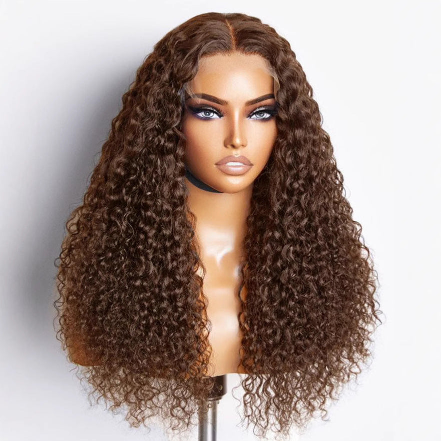 Chocolate Brown Human Hair Wig - By Hive