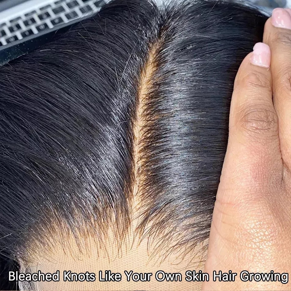 6x4 Raw Hair Transparent Lace Front Pre-Plucked Bleached Knots - By Hive